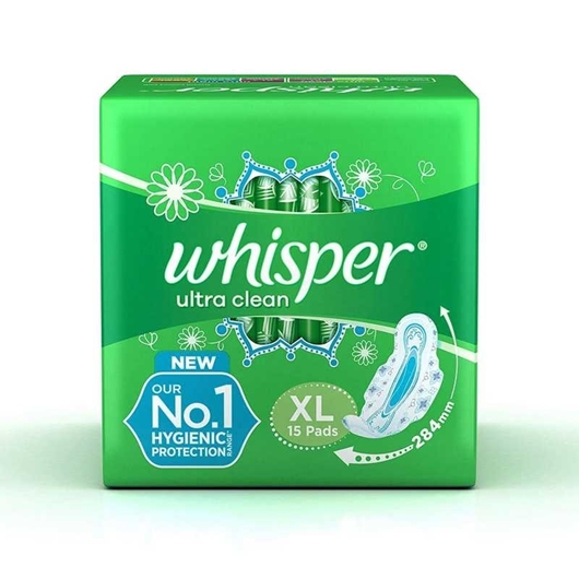 Picture of Whisper Ultra Clean XL 15 Pads