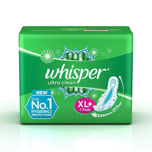 Picture of Whisper Ultra Clean XL Plus  7 Pads