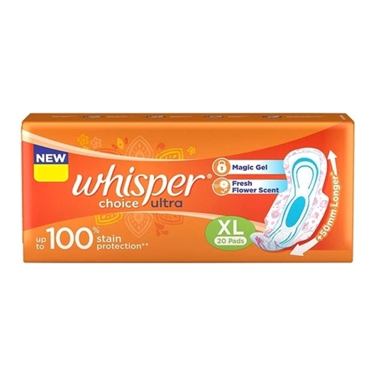 Picture of Whisper Choice Ultra  XL Wings 20Pads
