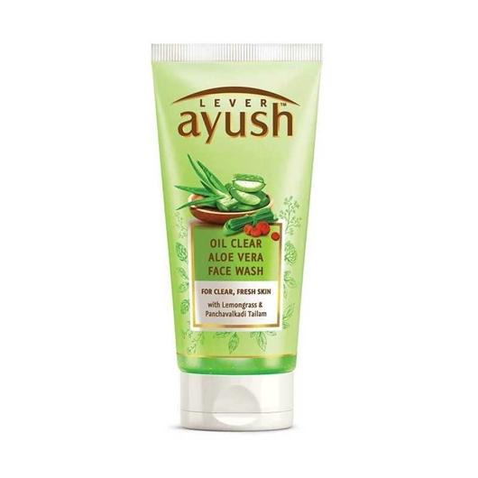 Picture of Ayush Oil Clear Aloevera Facewash  80gm