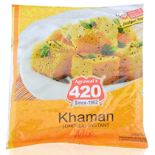 Picture of Agrawals 420 Khaman Dhokla Instant Mix  200gm