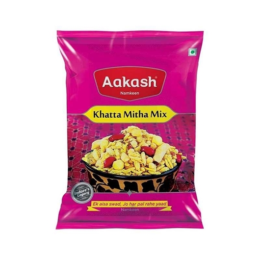 Picture of Aakash Namkeen Khatta Mitha Mix  350gm