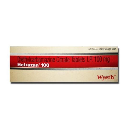 Picture of Hetrazan 100 Tab.