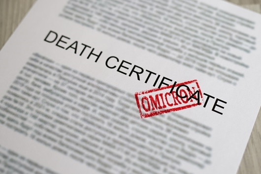 Picture of Death Certificate